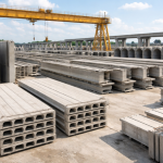 Descubra como os componentes pré-moldados ajudam a reduzir desperdícios na obra e aumentar a eficiência construtiva com a expertise de Valderci Malagosini Machado.